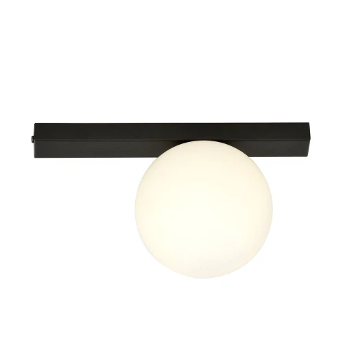 Lampa sufitowa FIT 1 BLACK/OPAL 1124/1 EMIBIG