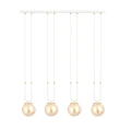 Lampa wisząca GLAM 4 WHITE/MIODOWY 1117/4 EMIBIG