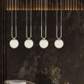 Lampa wisząca GLAM 4 WHITE/OPAL 1115/4 EMIBIG