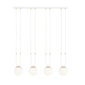 Lampa wisząca GLAM 4 WHITE/OPAL 1115/4 EMIBIG