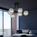 Lampa sufitowa BOSTON 6 BLACK/GRAFIT 1110/6 EMIBIG