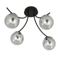 Lampa sufitowa BOSTON 4 BLACK/GRAFIT 1110/4 EMIBIG