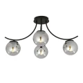 Lampa sufitowa BOSTON 4 BLACK/GRAFIT 1110/4 EMIBIG