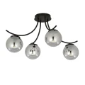 Lampa sufitowa BOSTON 4 BLACK/GRAFIT 1110/4 EMIBIG