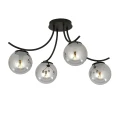 Lampa sufitowa BOSTON 4 BLACK/GRAFIT 1110/4 EMIBIG