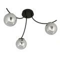 Lampa sufitowa BOSTON 3 BLACK/GRAFIT 1110/3 EMIBIG
