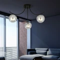 Lampa sufitowa BOSTON 3 BLACK/GRAFIT 1110/3 EMIBIG