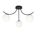 Lampa sufitowa BOSTON 3 BLACK/OPAL 1109/3 EMIBIG