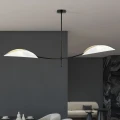 Lampa sufitowa LOTUS 2 WHITE/GOLD 1107/2 EMIBIG