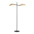 Lampa stojąca LOTUS LP2 BLACK/RATTAN 1108/LP2 EMIBIG