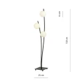 Lampa stojąca HUNTER LP3 BLACK/OPAL 1102/LP3 EMIBIG