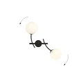 Kinkiet HUNTER K2 BLACK/OPAL 1102/K2 EMIBIG