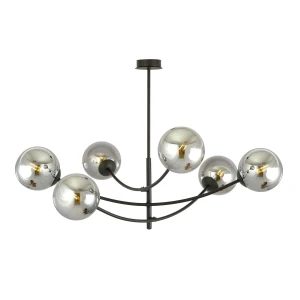 Lampa sufitowa HUNTER 6 BLACK/GRAFIT 1100/6 EMIBIG