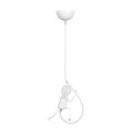 Lampa wisząca BOBI 1 WHITE 538/1 EMIBIG
