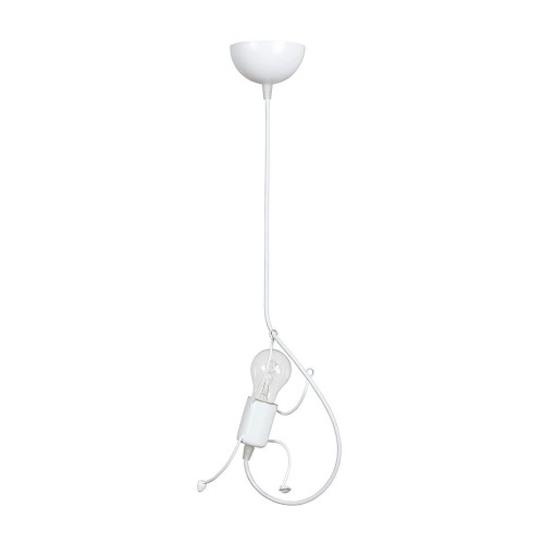 Lampa wisząca BOBI 1 WHITE 538/1 EMIBIG