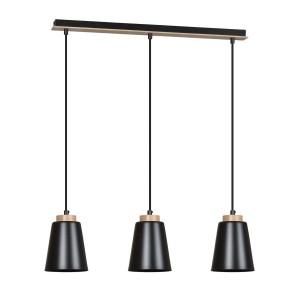 Lampa wisząca BOLERO 3 BLACK 442/3 EMIBIG