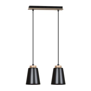Lampa wisząca BOLERO 2 BLACK 442/2 EMIBIG