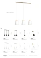 Lampa wisząca BOLERO 2 BLACK 442/2 EMIBIG
