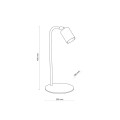 Lampka nocna LOGAN WHITE 1 PŁ 5490 TK Lighting