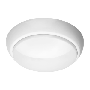 Plafon oprawa LED z mikrofalowym czujnikiem ruchu 18W 4000K 1800lm biała-polipropylen klosz matowy-poliwęglan IP44 IK10 Orno