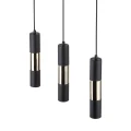 Lampa wisząca VIVIEN BLACK/GOLD 3 PŁ 4757 TK Lighting