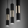 Lampa wisząca VIVIEN BLACK/GOLD 3 PŁ 4757 TK Lighting