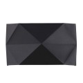 Kinkiet KANTOOR czarna tkanina geometryczny kształt TK Lighting