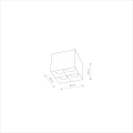 Lampa natynkowa MIDI LED 16W 10047 Nowodvorski Lighting