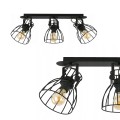 Lampa sufitowa ALANO 3 2122 czarna TK Lighting