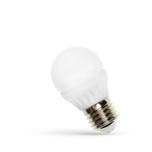Żarówka LED kulka 6W biała zimna 6000K WOJ+13025 Spectrum