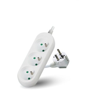 Przedłużacz LINEA 3-gniazda 5 metrów z uziemieniem KGLAZ3G5M Kobi