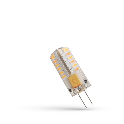 Żarówka LED G4 2W 12V w silikonie WOJ+13842 Spectrum
