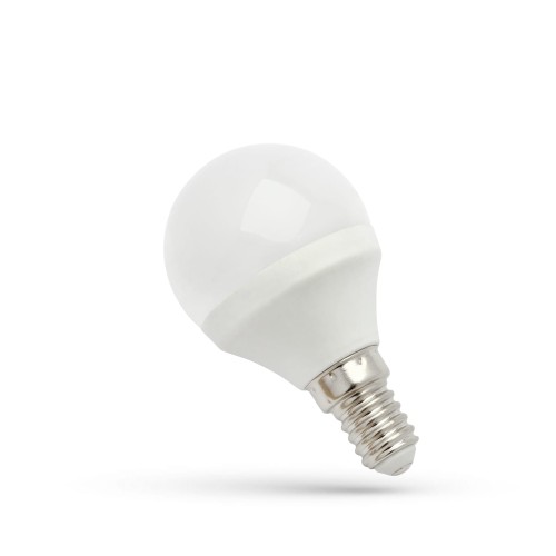 Żarówka kulka LED 6W E14 barwa zimna WOJ+13023 Spectrum