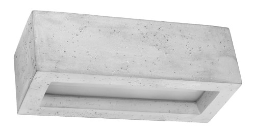 Kinkiet VEGA 30 beton E27 1x60W IP20 SL.0992 SOLLUX