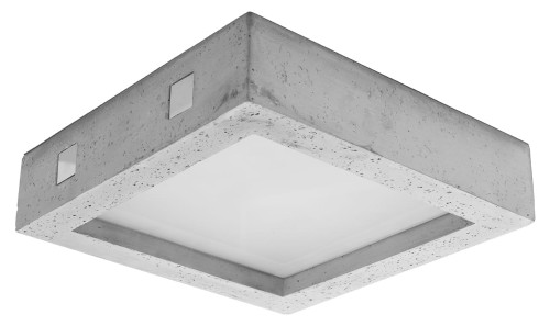 Plafon RIZA beton LED LEDx18W IP20 SL.0995 SOLLUX