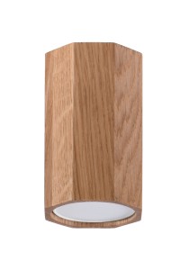 Spot ZEKE 10 dąb GU10 1x40W IP20 SL.1033 SOLLUX