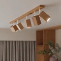 Kinkiet KEKE dąb GU10 1x40W IP20 SL.1035 SOLLUX