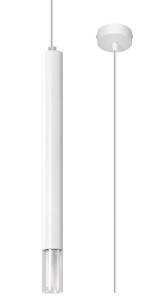 Lampa wisząca WEZYR 1 biała G9 1x40W IP20 SL.0957 SOLLUX