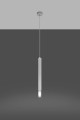 Lampa wisząca WEZYR 1 biała G9 1x40W IP20 SL.0957 SOLLUX
