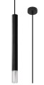 Lampa wisząca WEZYR 1 czarna G9 1x40W IP20 SL.0960 SOLLUX