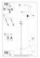 Lampa wisząca WEZYR 1 czarna G9 1x40W IP20 SL.0960 SOLLUX