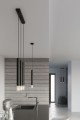 Lampa wisząca WEZYR 1 czarna G9 1x40W IP20 SL.0960 SOLLUX