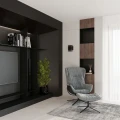 Kinkiet HESTIA czarny G9 1x40W IP20 SL.0981 SOLLUX