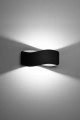 Kinkiet TILA 30 czarny G9 1x40W IP20 SL.1019 SOLLUX
