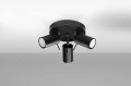 Lampa sufitowa RING 3P czarny GU10 3x40W IP20 SL.1016 SOLLUX