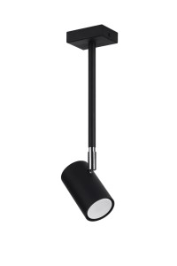 Lampa sufitowa NORANO czarny GU10 1x40W IP20 SL.1074 SOLLUX