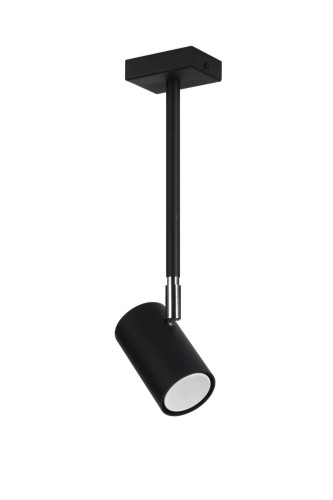 Lampa sufitowa NORANO czarny GU10 1x40W IP20 SL.1074 SOLLUX