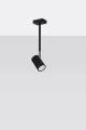 Lampa sufitowa NORANO czarny GU10 1x40W IP20 SL.1074 SOLLUX