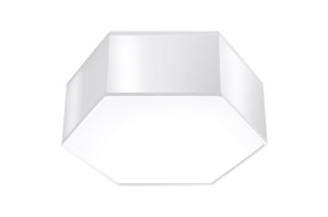 Plafon SUNDE 11 biały E27 2x60W IP20 SL.1056 SOLLUX