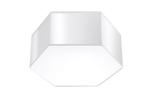 Plafon SUNDE 13 biały E27 2x60W IP20 SL.1057 SOLLUX